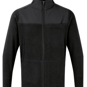 'Agility' men's panelled fleece jacket