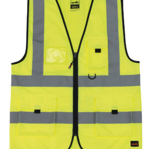 High-visibility technical vest